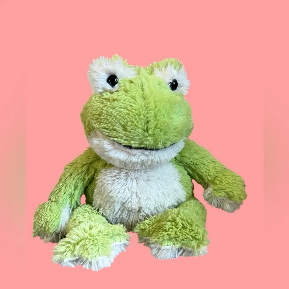 WARMIES Frog Warmies in Green and White - Full Size